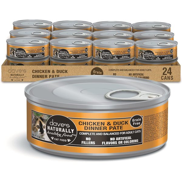 Chicken Soup for the Soul Chicken, Sweet Potatoes & Spinach Recipe Pate Grain-Free Canned Cat Food, 3-oz, case of 24