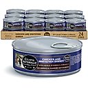 Dave's Pet Food Naturally Healthy Grain-Free Chicken & Whitefish Dinner Pate Wet Canned Cat Food, 5.5-oz can, case of 12