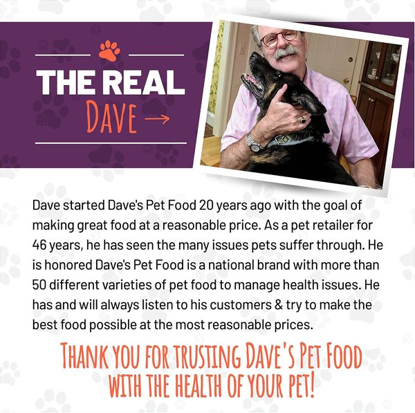 Show full view: Dave's Pet Food Naturally Healthy Tuna & Chicken Dinner in Gravy Grain-Free Wet Cat Food, 3-oz can, case of 24 slide 7 of 11