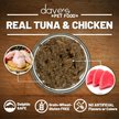Show in main carousel: Dave's Pet Food Naturally Healthy Tuna & Chicken Dinner in Gravy Grain-Free Wet Cat Food, 3-oz can, case of 24 slide 5 of 11