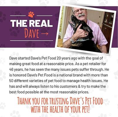 Show full view: Dave's Pet Food Saucey Pate Chicken & Tuna Recipe Grain-Free Canned Wet Cat Food, 5.5-oz can, case of 24 slide 7 of 9