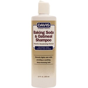 Davis Baking Soda & Oatmeal Dog Shampoo, 12-fl oz bottle