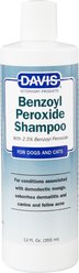Davis Benzoyl Peroxide Dog & Cat Shampoo, 12-fl oz bottle
