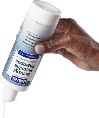 Show full view: Davis Benzoyl Peroxide Dog & Cat Shampoo, 12-fl oz bottle slide 4 of 12