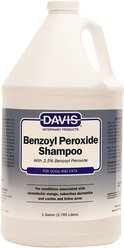Davis Benzoyl Peroxide Dog & Cat Shampoo, 1-gal bottle