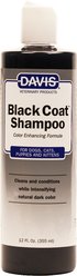 Davis Black Coat Dog & Cat Shampoo, 12-fl oz bottle, 2 count