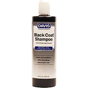 Davis Black Coat Dog & Cat Shampoo, 12-fl oz bottle