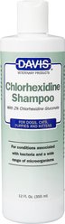 Davis Chlorhexidine Dog & Cat Shampoo, 2 count
