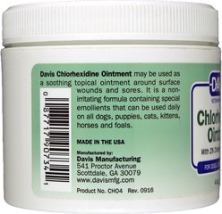 Davis Chlorhexidine Skin Care Ointment for Dogs & Cats slide 2 of 4