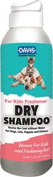 Davis Dry Dog & Cat Shampoo, 5-fl oz bottle, 2 count