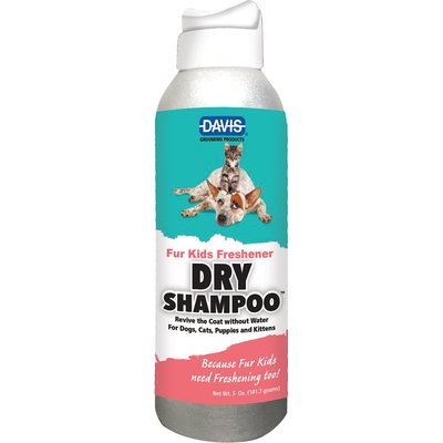 Davis Davis Dry Dog & Cat Shampoo, 5-fl oz bottle, 2 count