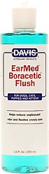 Davis EarMed Boracetic Dog & Cat Flush, 12-fl oz bottle
