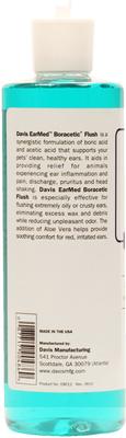 Show full view: Davis EarMed Boracetic Dog & Cat Flush, 12-fl oz bottle slide 3 of 5