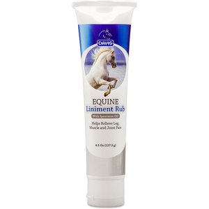 Davis Equine Liniment Rub Horse Cream, 4.2-oz tube
