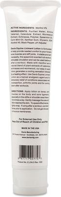 Show full view: Davis Equine Liniment Rub Horse Cream, 4.2-oz tube slide 2 of 3