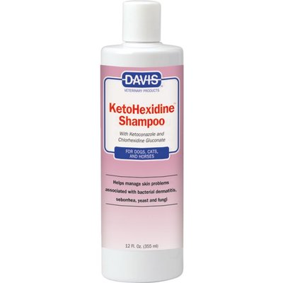 Davis Davis KetoHexidine Dog & Cat Shampoo, 12-fl oz bottle