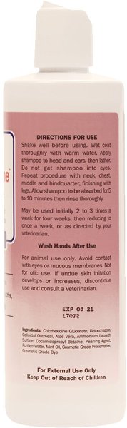 DAVIS KetoHexidine Dog & Cat Shampoo, 12-fl oz bottle - Chewy.com