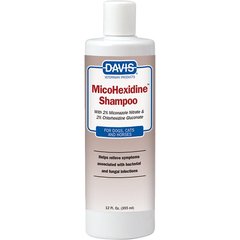 Davis MicoHexidine Dog & Cat Shampoo, 12-fl oz bottle
