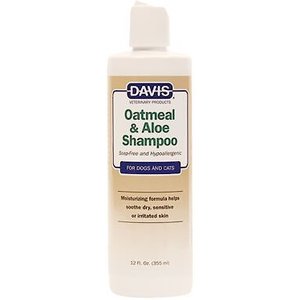Davis Oatmeal & Aloe Dog & Cat Shampoo, 12-fl oz bottle
