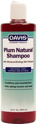 Davis Plum Natural Dog & Cat Shampoo, 12-fl oz bottle