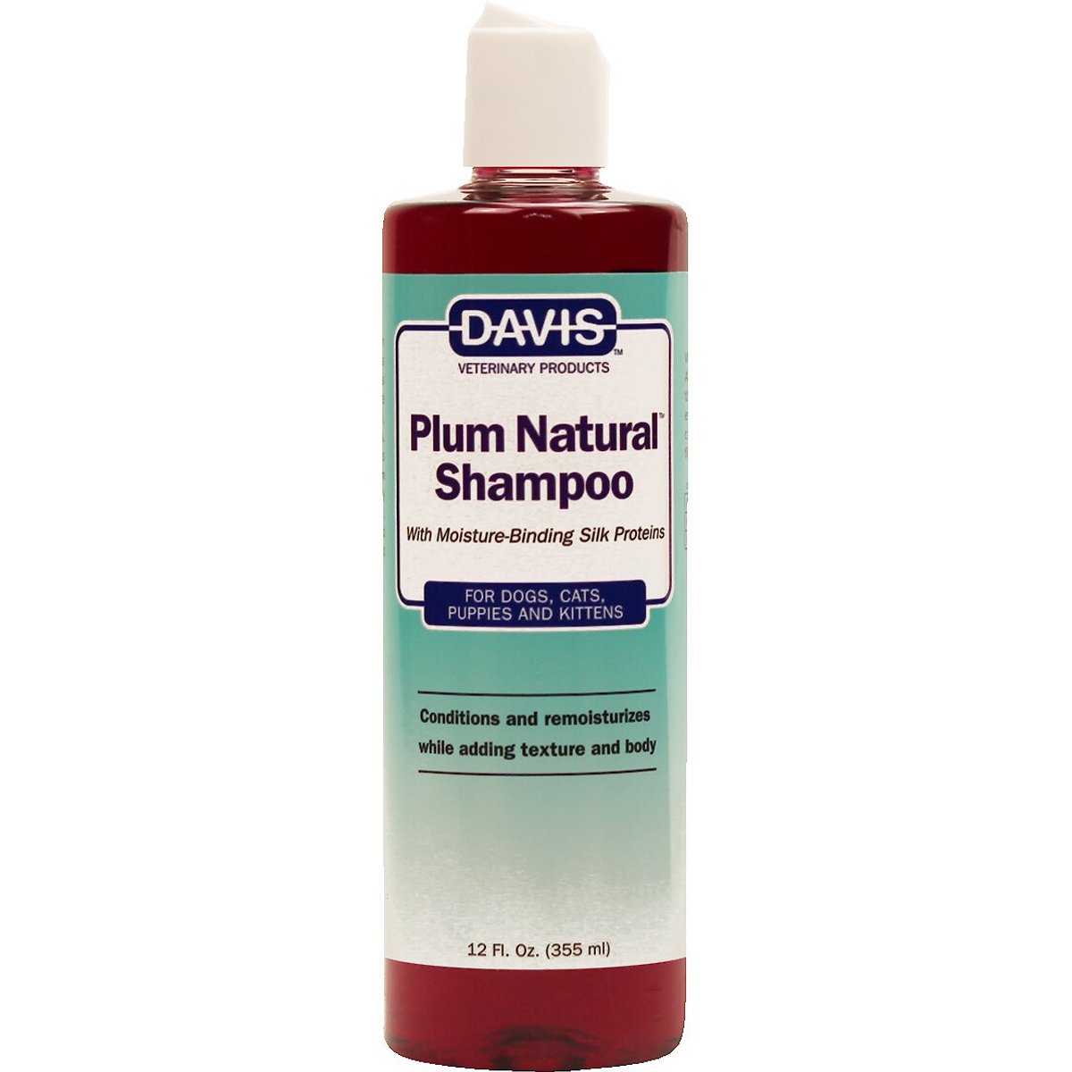 Davis Plum Natural Dog & Cat Shampoo, 12-fl oz bottle