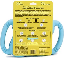 De' Vora Scratch Square Dog & Cat Grooming Toy, Medium  slide 2 of 4
