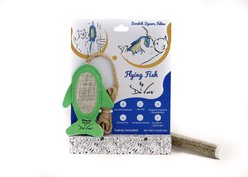 De' Vora Scratch Square Feline Flying Fish Cat Grooming Toy