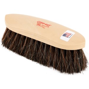 Decker Manufacturing Company Natural Horse Hair Blend Horse Brush