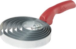 Decker Manufacturing Company Spiral Galvanized Steel Spring Horse Curry Comb, Color Varies, Jumbo