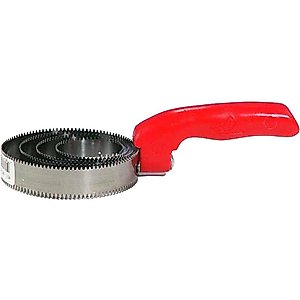 Decker Manufacturing Company Spiral Galvanized Steel Spring Curry Horse Comb, Color Varies, Regular