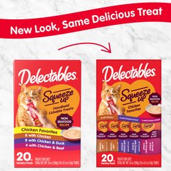 Delectables Squeeze Up Non-Seafood Variety Pack Lickable Cat Treats, 20 count slide 2 of 9