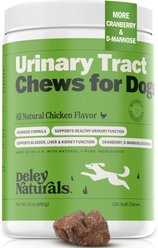 Deley Naturals Advanced Urinary Tract Chicken Flavor Dog Supplement, 17-oz Canister, 120 Count