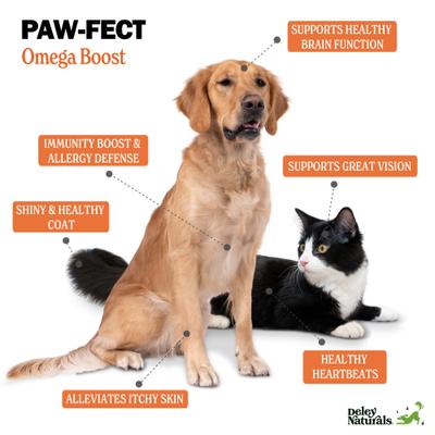 Show full view: Deley Naturals Wild Alaskan Salmon Oil + for Dogs & Cats, 32-fl oz bottle slide 5 of 11