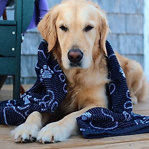Delilah Home Drytek High Performance Pet Towel, X-Large, Navy