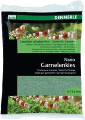Dennerle Nano Garnelenkies Shrimp Aquarium Gravel, 4.4-lb bag, Java Green