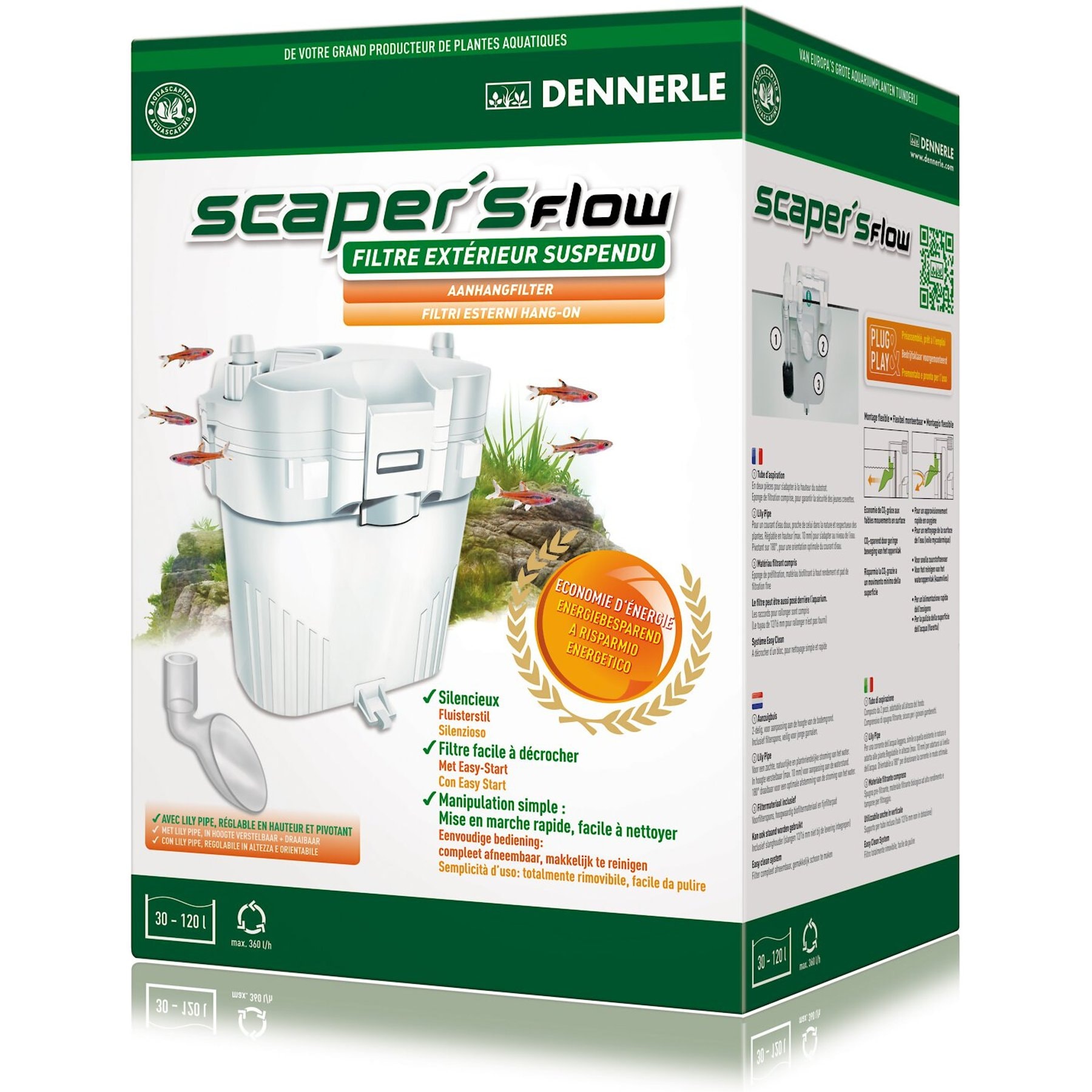 Dennerle Scaper's Flow Fish Aquarium Filter