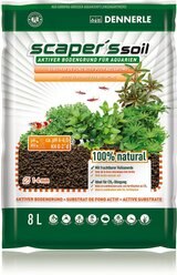 Dennerle Scraper's Soil Active Aquarium Substrate, 8-L bag