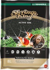 Dennerle Shrimp King Shrimp Active Aquarium Soil, 8-L bag