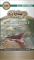 Dennerle Shrimp King Sulawesi Salt GH+/KH+ Multimineral Shrimp Salt, 7.1-oz bottle