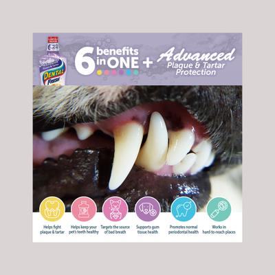 Show full view: Dental Fresh Advanced Plaque & Tartar Dog & Cat Dental Water Additive, 32-fl oz bottle slide 4 of 10