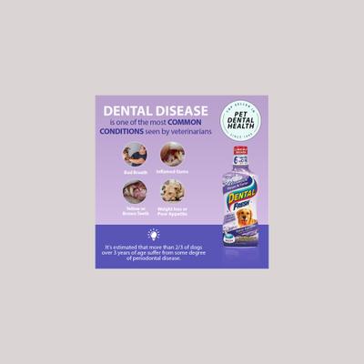 Show full view: Dental Fresh Advanced Plaque & Tartar Dog & Cat Dental Water Additive, 32-fl oz bottle slide 5 of 10