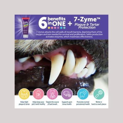 Show full view: Dental Fresh Enzymatic Gel Finger Dog Toothbrush Kit, 2.5-fl oz  slide 4 of 7