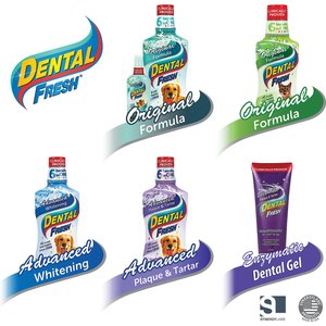 Dental Fresh Original Formula Dog & Cat Dental Water Additive, 32-fl oz bottle