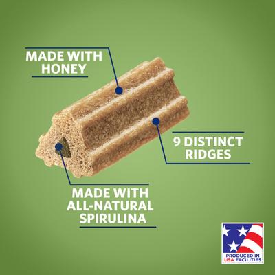 Show full view: DentaLife ActivFresh Daily Oral Care Mini Dental Dog Treats, 21 count slide 4 of 11