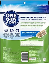 DentaLife ActivFresh Daily Oral Care Mini Dental Dog Treats, 90 count slide 2 of 8