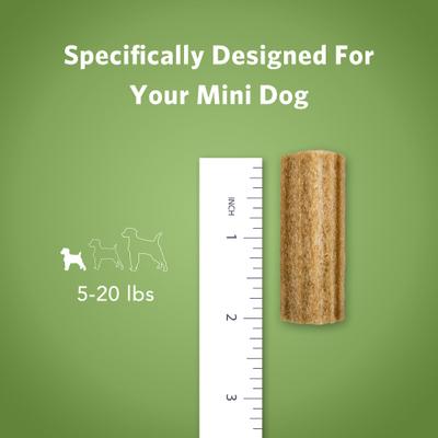 Show full view: DentaLife ActivFresh Daily Oral Care Mini Dental Dog Treats, 90 count slide 7 of 11