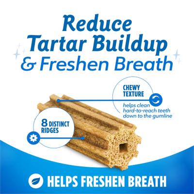 Show full view: DentaLife Daily Oral Care Chicken Flavor Mini Dental Dog Treats, 90 count slide 5 of 10