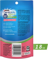 DentaLife Savory Salmon Flavor Dental Cat Treats, 1.8-oz bag slide 2 of 8