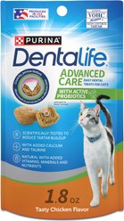 DentaLife Tasty Chicken Flavor Dental Cat Treats, 1.8-oz bag