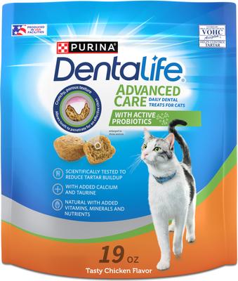 DentaLife Tasty Chicken Flavor Dental Cat Treats